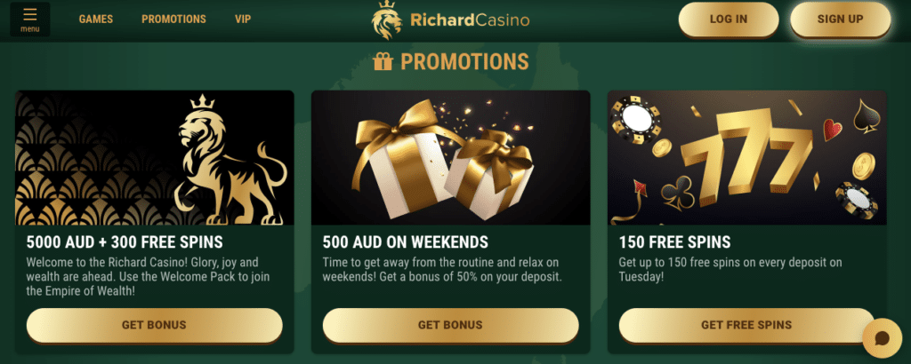 Richard Casino Live Casino – Evolution live dealer tables